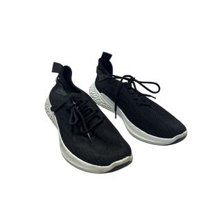 Unltd. Shoes Mens Size 6 Black Mesh Running Athletic Low Top Casual Sneakers